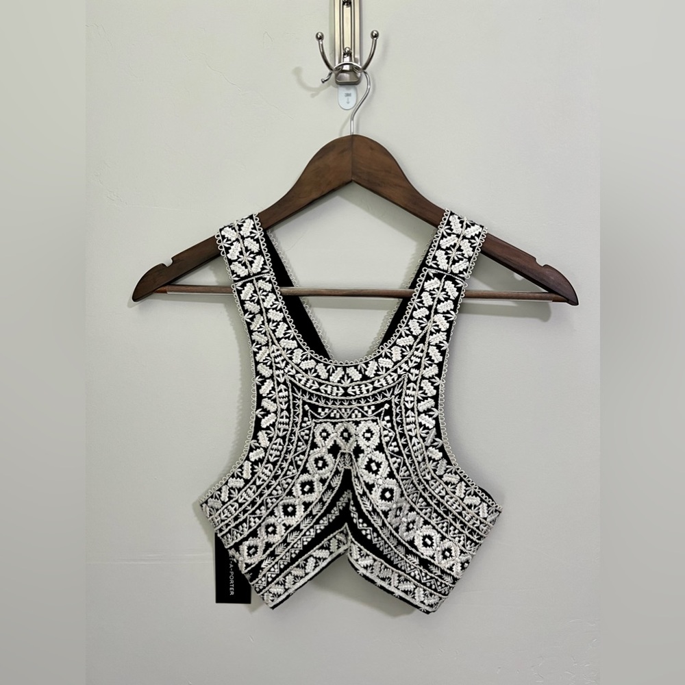 Dries Van Noten Embroidered Bralette NWT SOLD OUT ONLINE - Picture 6 of 12